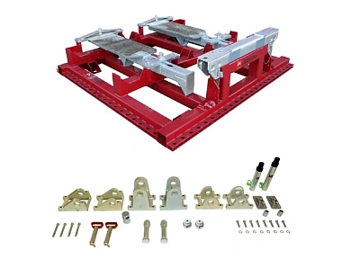 Стапель для правки кабин грузовых автомобилей