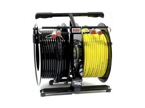 Катушка со шлангами 800 бар, 2 х15 м (подкл. 2-х инструментов двойного действия)