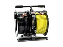 Катушка со шлангами 800 бар, 2 х15 м (подкл. 2-х инструментов двойного действия)