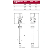 Насос для смазки, пневмопривод 55:1, под бочку 180 кг; 0,7 кг/мин; 1 МПа