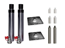 Комплект цилиндров 10 тонн для обмера рам