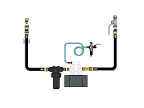 Комплект монтажный для диафрагменного насоса 22320, крепление к стене,с фильтром-регулятором воздуха