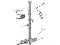 Комплект для правки кабин, автобусов - вытягивание, 3430 мм Правка кабин Гэллакс