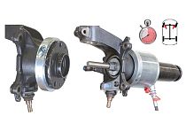 Комплект оснастки для гидравлического съемника переднего ступичного подшипника Peugeot Boxer, Citroen Jumper, Fiat Ducato 2007 (поставляется без цилиндра 03-00028)