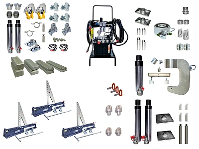 Комплект "ЭКОНОМ" силового оборудования для правки рам грузовиков