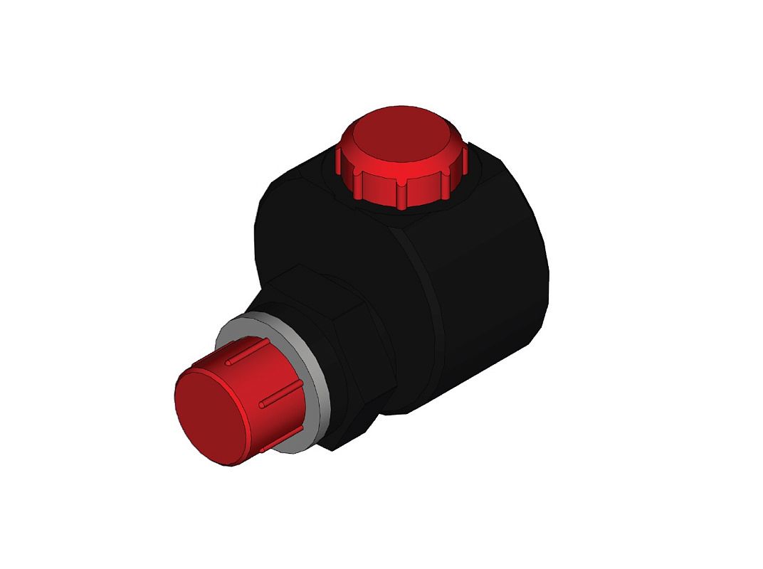 Поворотное соединение G1/4", 360градусов max 80 MPa