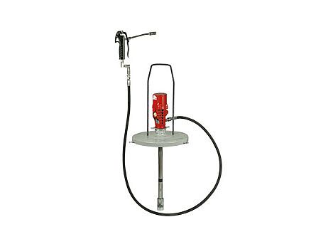 Нагнетатель смазки переносной, под вёдра 20 кг., без пластины прижимной; пистолет для раздачи смазки; пневмопривод 55:1; 1МПа