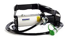 Насос гидравлический, двухступенчатый, ручной привод, манометр, шланг 2м и БРС, 12 МПа, 300 см3