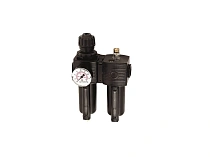 Фильтр регулятор-лубрикатор с манометром, G1/2" (f), 1,2 MПa