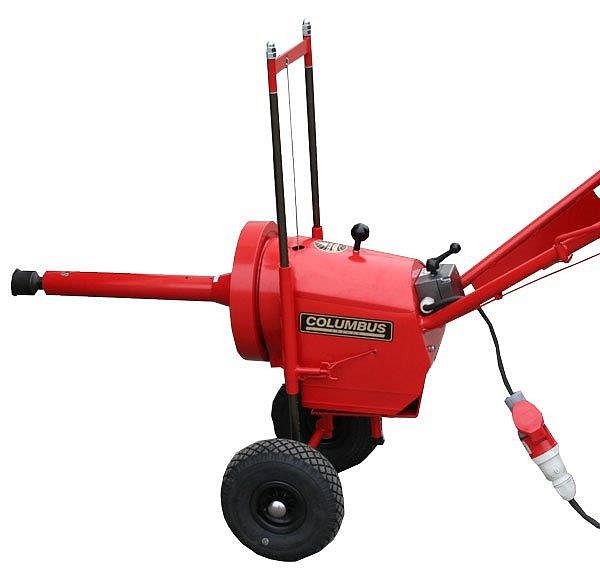 Электро гайковерт ударный подкатной для грузовых автомобилей 380 В, Columbus