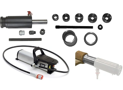 Выпрессовщик сайлентблоков для грузовых автомобилей, универсальный с насосом (базовая версия)