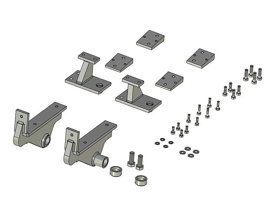 Комплект адаптеров Камаз 5490, Mercedes Atego/Axor