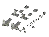 Комплект адаптеров Камаз 5490, Mercedes Atego/Axor