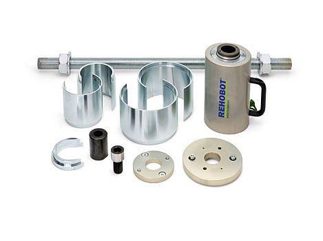 Гидравлический выпрессовщик втулок, стаканов, сайлентблоков для коммерческого транспорта, усилие 50 т