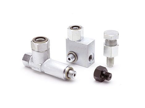 Адаптер поворотный для манометра TX102, 80 МПа,1/4"х1/4"