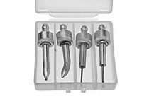 Комплект носиков (Ø 6 мм., Ø 6 мм 45°, Ø 1,4 мм., Ø 2,6 мм.) к пистолету для раздачи смазки