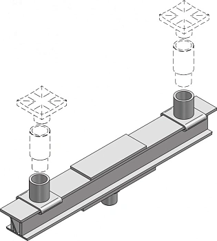 Траверса г/п 15т для YAK 2810, YAK 2815