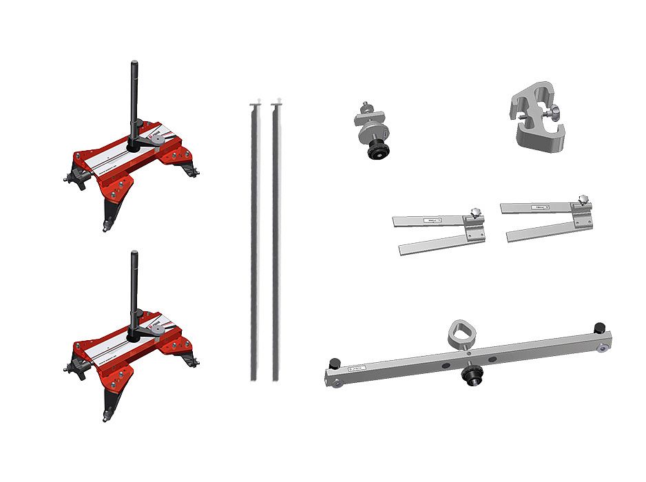 Дополнительное оборудование для измерения прицепов и полуприцепов