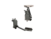 Маслосборник передвижной с подвижной воронкой, 65 л, с эжектором