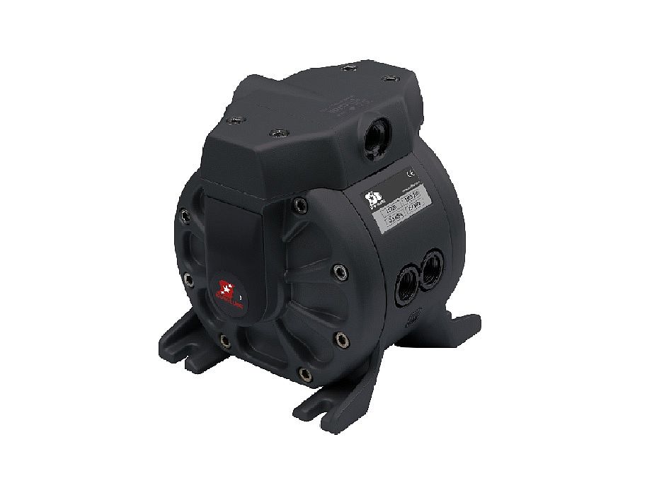 Насос диафрагменный ЕD50 PP/MIX (смешивание 50/50) для перемешивания различных химически активных жидкостей; 1:1; 50 л/мин.; 0,7 МПа; +80°С; вход воздуха G3/8"(f); вход жидк 2x3/8”(f); выход жидк G1/2"(f)