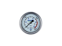 Манометр жидкозаполненный, 2 шкалы, диапазоны: 0-1000 бар, 0-15000 psi, 1/4"