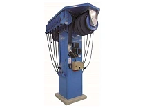 Стойка сервисная, большая, на 16 катушек для тех. жидкостей, смазки и воздуха и 1-й вытяжной катушки