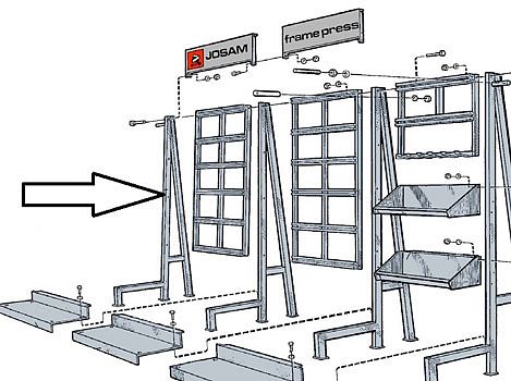 Стойка Правка рам Гэллакс