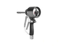 Пистолет для раздачи масла и гликолей с встроенным механическим расходомером, с функцией предустановки объёма