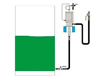 Комплект для монтажа насоса 22440 на стену (кронштейн, шланги, фильтр-регулятор)