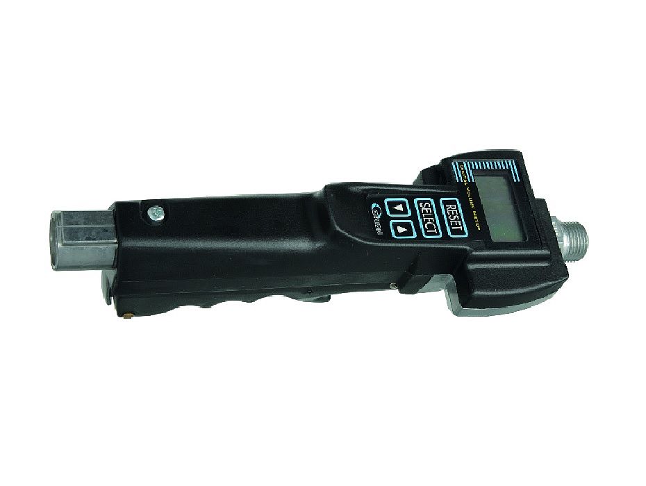 Пистолет для раздачи масла и гликолей с встроенным расходомером с предустановкой объема