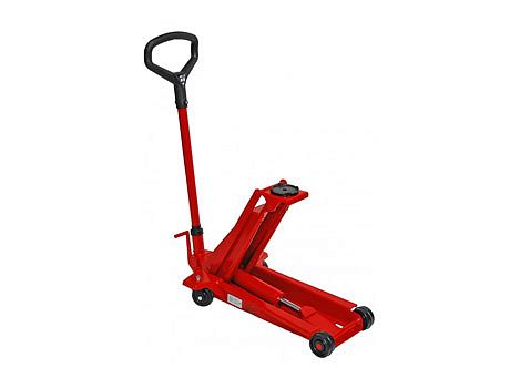 Домкрат гидравлический подкатной с ножным приводом, 2 т