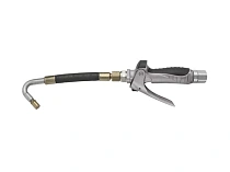 Пистолет для раздачи масла с гибким носиком угол 135 град. с автоматическим каплеуловителем,алюминиевый, вход: 1/2", макс. давление 100 бар, производительность: 20 л/мин