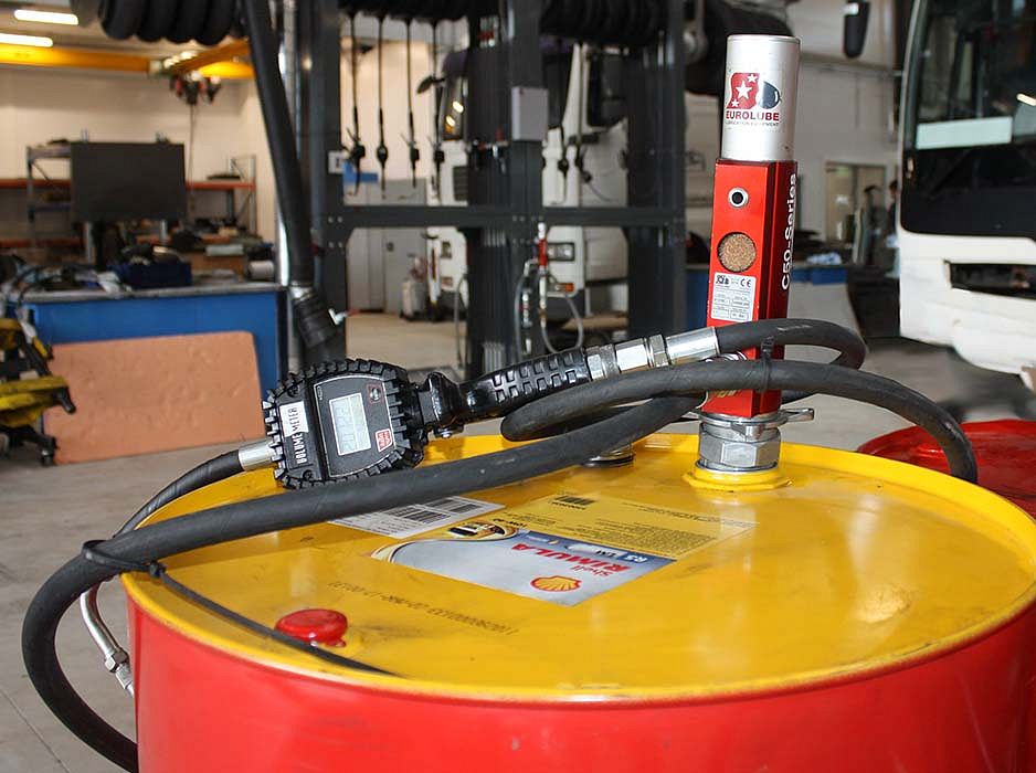 насос для раздачи моторного масла 