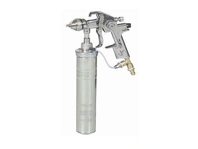 Пистолет-распылитель смазки с пневмоприводом под 400 г картриджи, воздух 3-5 бар