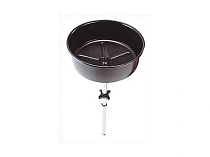 Воронка для бочки для слива масла, объём 20 л., для бочки 200 л., телескопическая труба 2", соединение 2” 