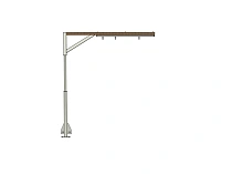 Консоль поворотная с тросовым балансиром