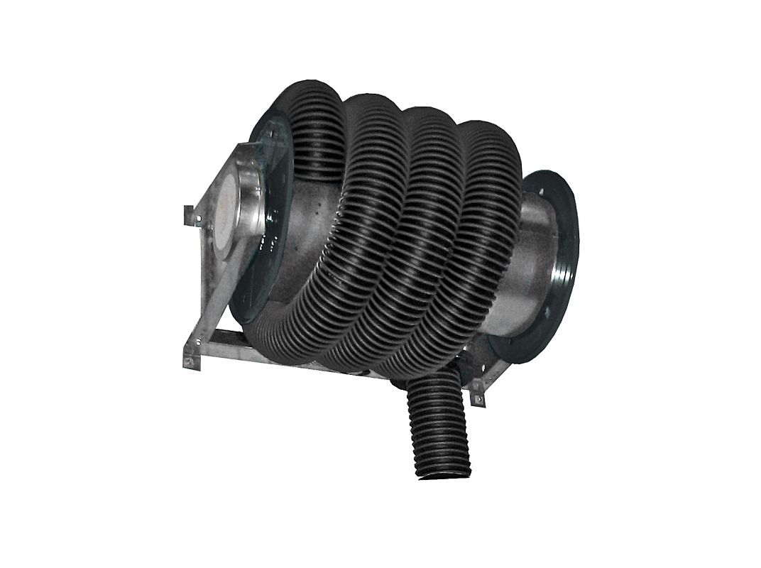 Катушка с электроприводом без шланга и пульта управления (max диаметр шланга 150 мм, max длина 10 м)