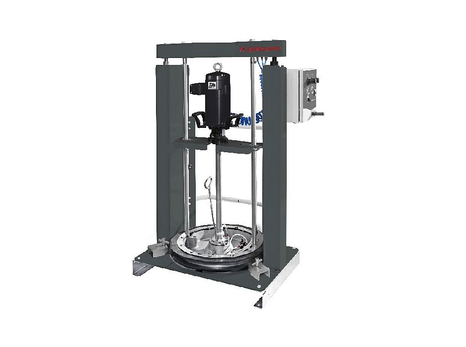 Установка для раздачи смазки стационарная с насосом повышенной производительности арт. 25730; 70:1; 7,5 кг/мин, 0,7 МПа