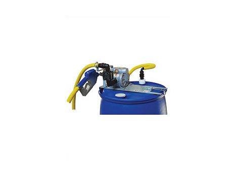 Комплект насоса диафрагменного ED50 для раздачи Adblue (мочевины) с автоматическим каплеуловителем и расходомером (200 л бочка, контейнер IBC)