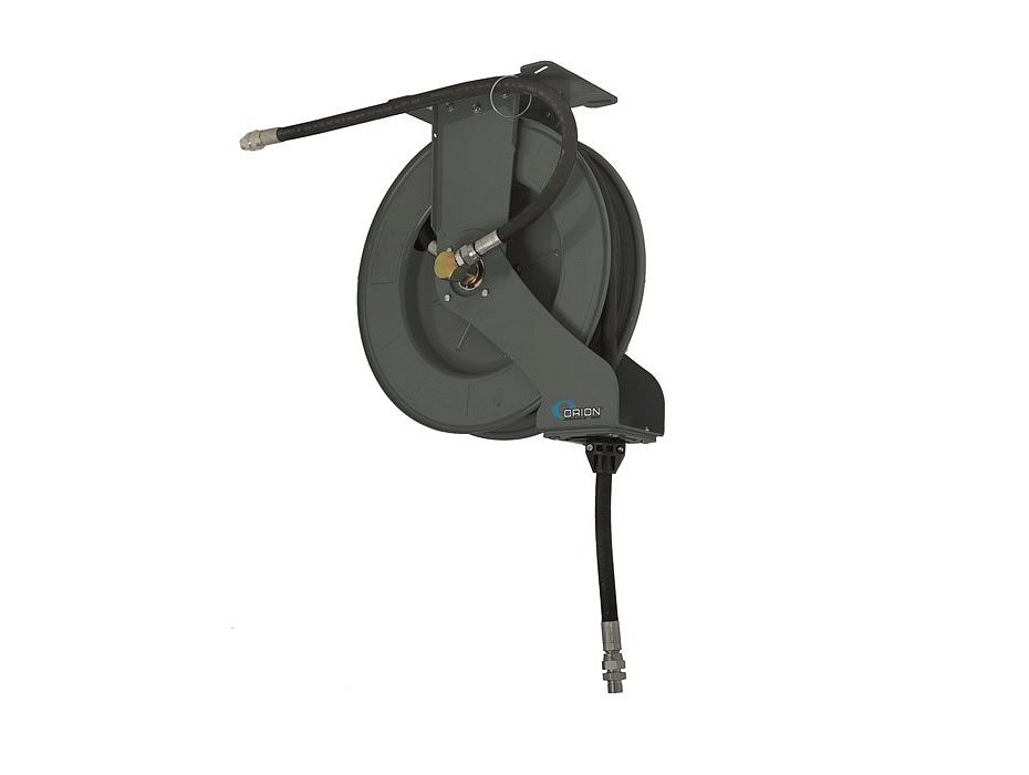 Катушка открытая для смазки, ORK серии, шланг 10 м, 1/4", G1/4"( f ) 40 МПа