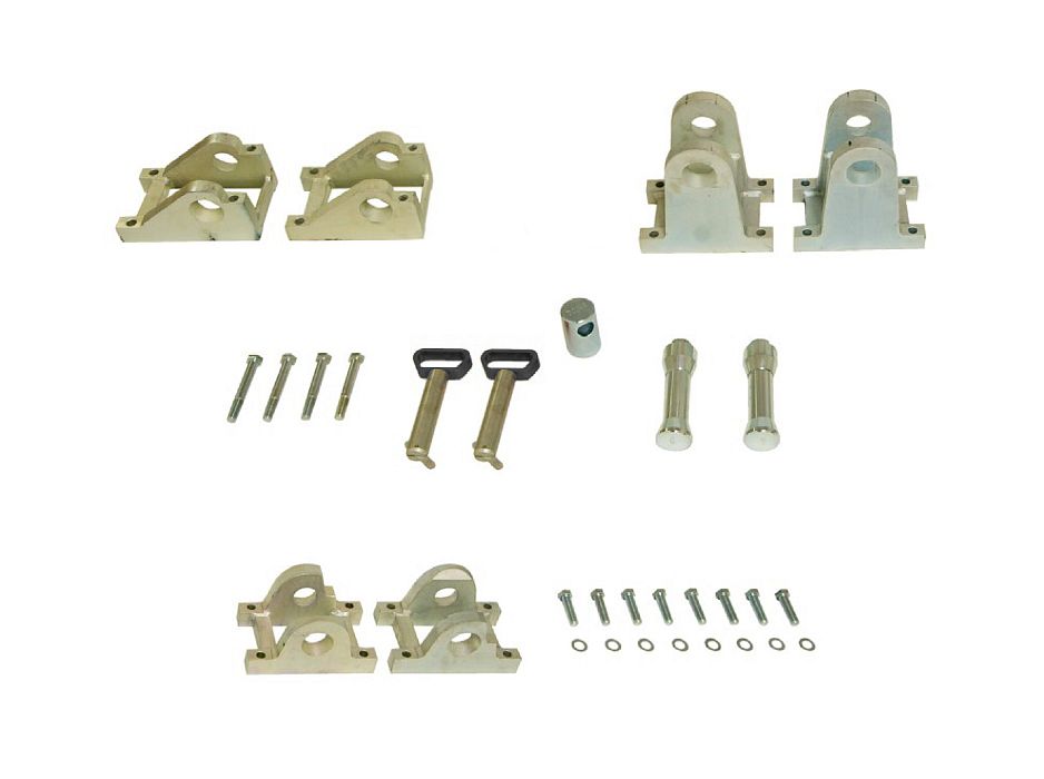 Комплект кронштейнов для стапеля