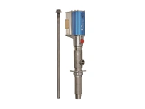 Насос с пневмоприводом для жидкости с всасывающей трубой, 4:1, нерж, 30л/мин, воздух G1/4"(f), выход: G3/4"(f), вход: насосная трубка, сертификат ATEX