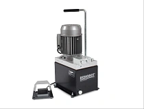 Насос электро-гидравлический, 70 мПа, 220 В., 3,2 л.  ручн. клапан  упр.