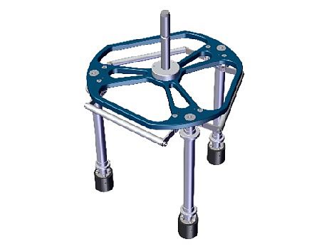 Колесный адаптер для задних осей, Ø335/10-S