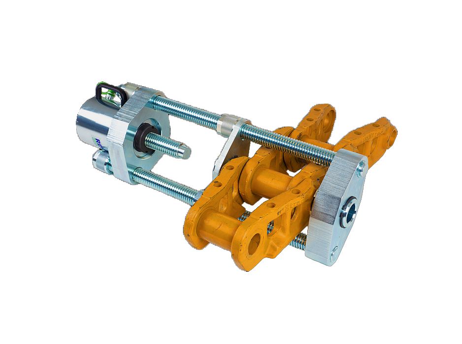 Выпрессовщик пальцев гусеничных цепей, гидравлический, усилие 63 т