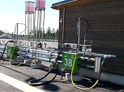 Раздача воды и антифриза для легкового автосервиса