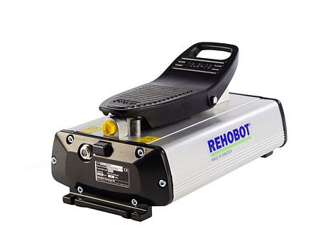 Насос гидравлический, пневматический привод, педаль управления, 70 МПа, 2500 см3 (шланг 2м, БРС)