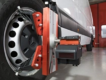 Электронный лазерный стенд измерения углов установки колес, положения осей мобильный