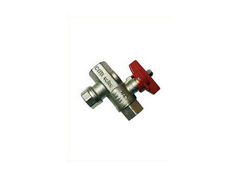 Кран шаровый с фильтром 3/4", 5,0 МПа