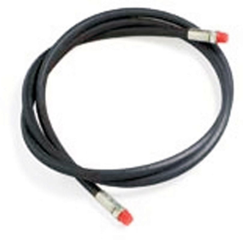 Шланг гидравлический 2 м, 1/4"нар. - 1/4"нар., 70 МПа, черный